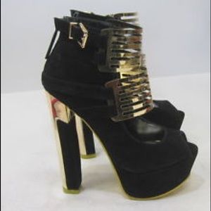 platform high heels size 5